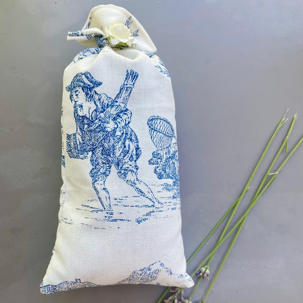 Linen Lavender Sachet - Drawstring