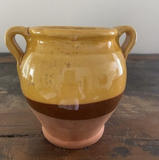 Vintage Stoneware Vessel from Provence, France